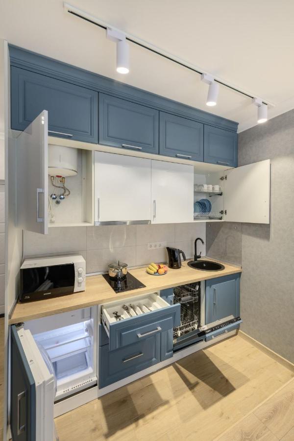 Modern New Cozy Apartment Kvartet Railway Station キエフ エクステリア 写真