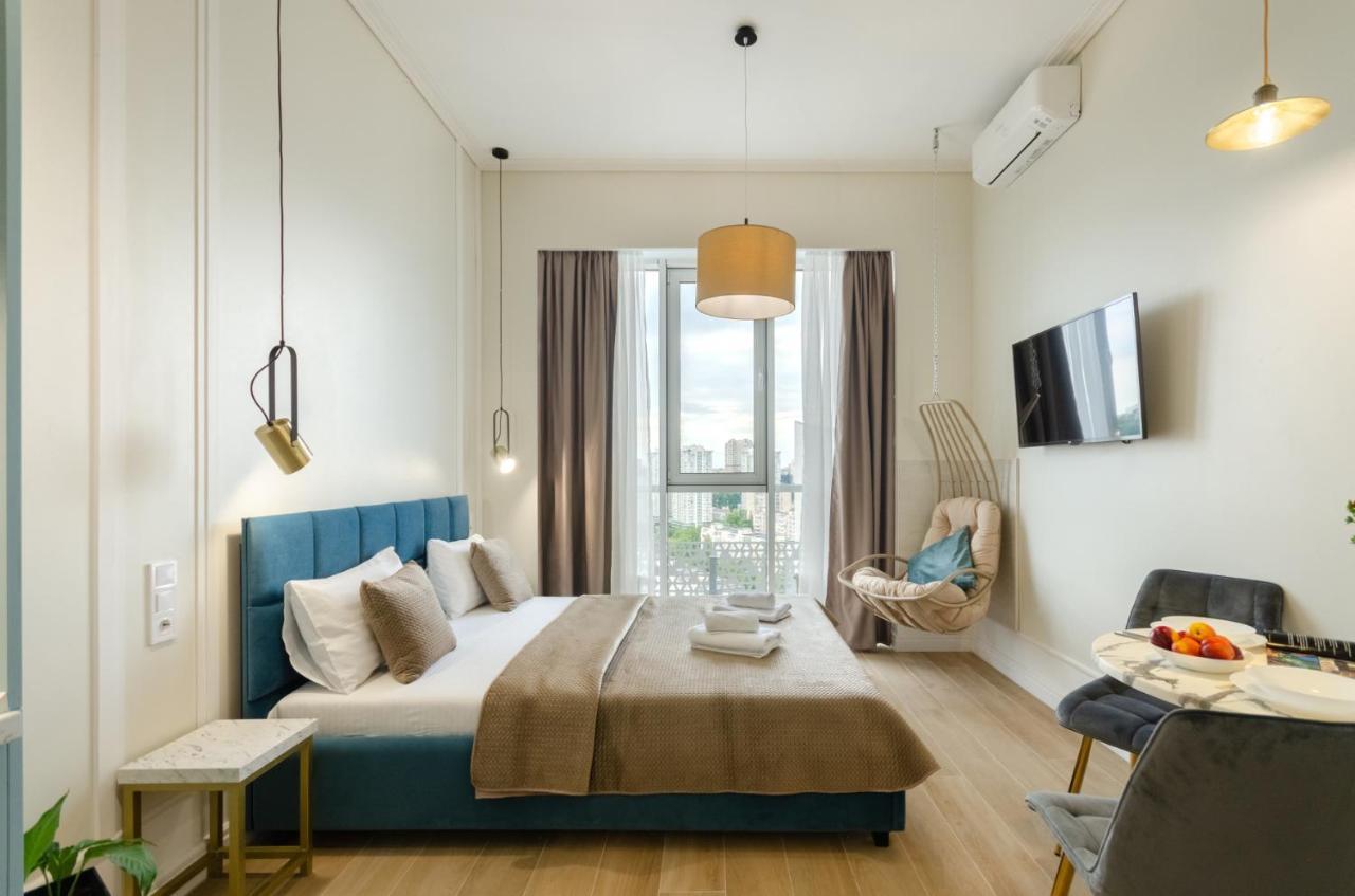 Modern New Cozy Apartment Kvartet Railway Station キエフ エクステリア 写真