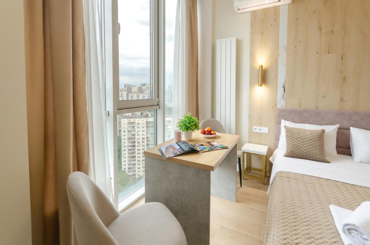 Modern New Cozy Apartment Kvartet Railway Station キエフ エクステリア 写真