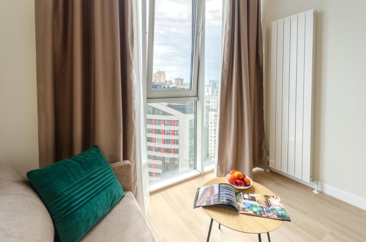 Modern New Cozy Apartment Kvartet Railway Station キエフ エクステリア 写真