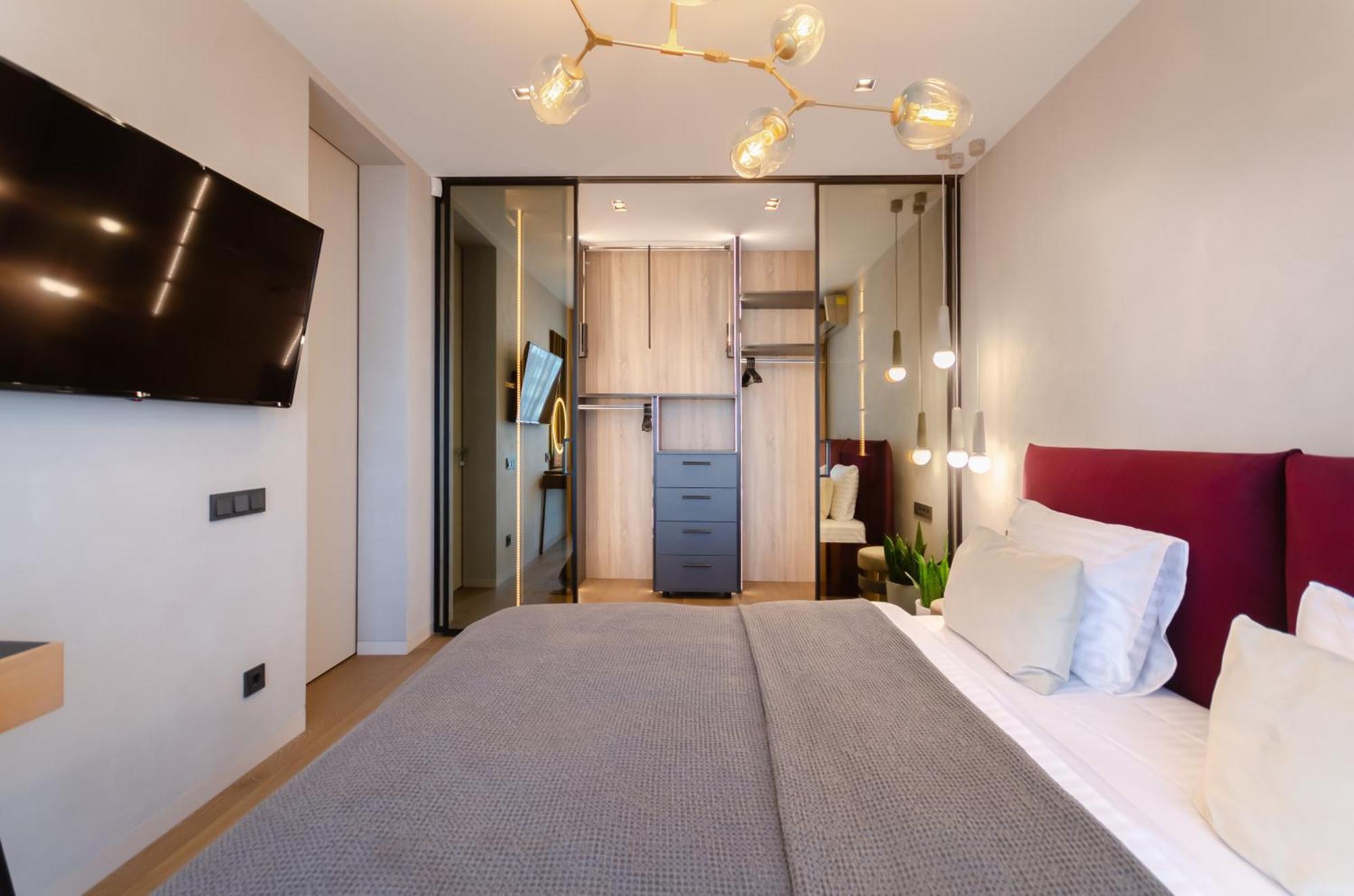 Modern New Cozy Apartment Kvartet Railway Station キエフ エクステリア 写真